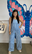 Load image into Gallery viewer, Acidic Washed Denim Jumpsuit