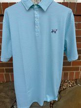 Load image into Gallery viewer, Fieldstone Mint Stripped Polo