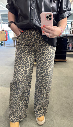 Leopard Risen Jeans