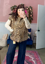 Load image into Gallery viewer, Leopard Lover Puffer Vest