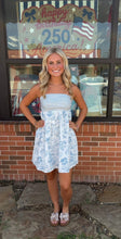 Load image into Gallery viewer, Strapless Toile Dress