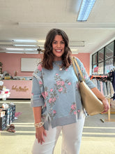 Load image into Gallery viewer, Flower Denim