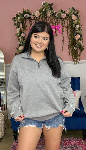 Zenana Quarter Zip