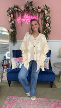 Load image into Gallery viewer, Butterfly ruffle sleeve cardigan