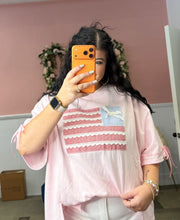 Load image into Gallery viewer, Laced American Flag Top