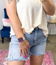 Load image into Gallery viewer, Risen Floral Patch Shorts