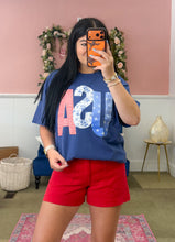 Load image into Gallery viewer, Red Denim Shorts