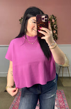 Load image into Gallery viewer, Mock Neck Boxy Top