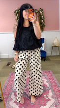 Load image into Gallery viewer, Polka Dot Linen Pants