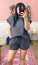 Load image into Gallery viewer, Polka Dot Short Set