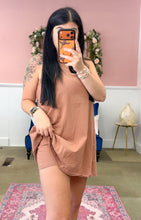 Load image into Gallery viewer, Simply Southern Brown Romper