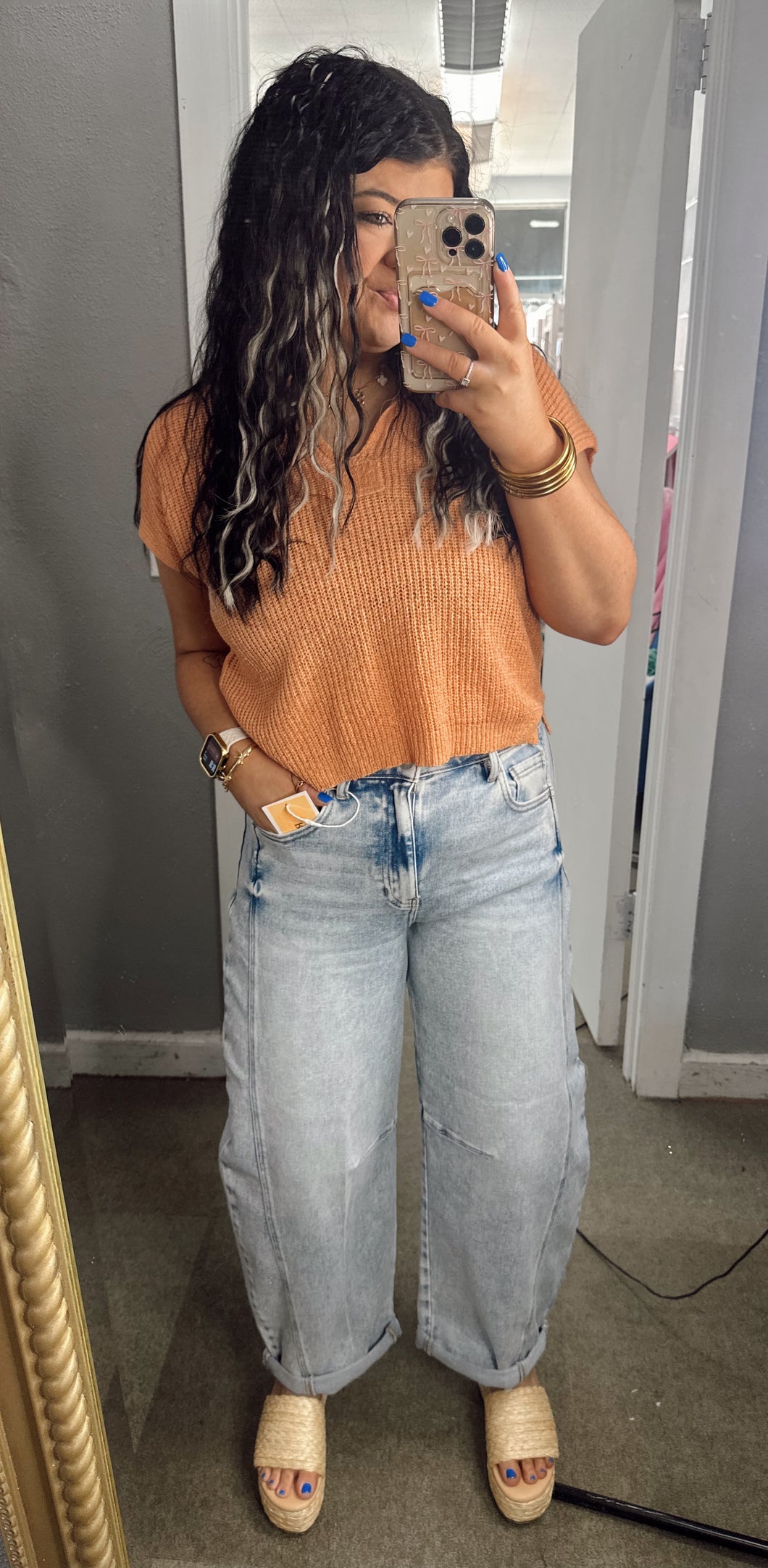 Risen Boyfriend Barrel Jeans