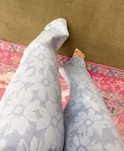 Load image into Gallery viewer, Floral Risen Jeans