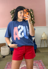 Load image into Gallery viewer, Red Denim Shorts