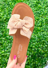 Load image into Gallery viewer, Linen Beach Sandals