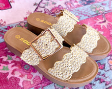 Load image into Gallery viewer, Natural Summer Sandals