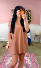 Load image into Gallery viewer, Simply Southern Brown Romper