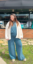 Load image into Gallery viewer, Teal Rippled Plus Set