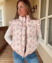 Load image into Gallery viewer, Blush Floral Vest