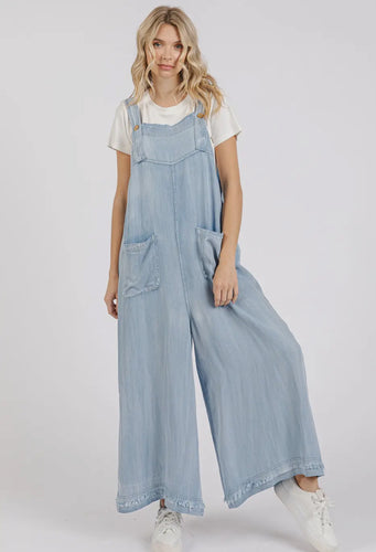 Light Denim Jumpsuit