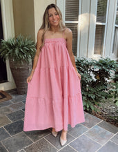 Load image into Gallery viewer, Gingham Tiered Dress