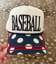 Load image into Gallery viewer, Baseball Trucker Hat