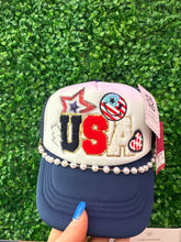 Load image into Gallery viewer, USA Trucker Hats