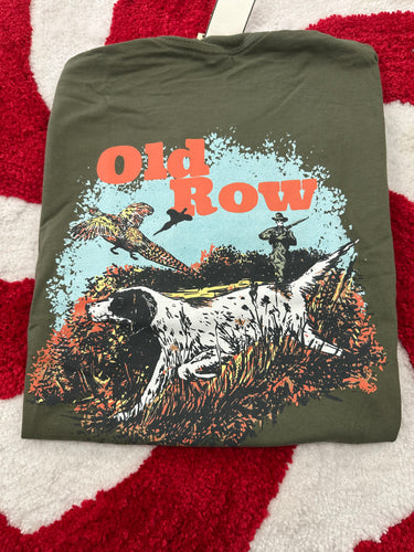 Old Row Retrieving Dog