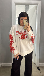 Boujee Game Day Top