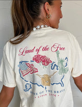 Load image into Gallery viewer, Land of The Free Tee
