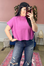 Load image into Gallery viewer, Mock Neck Boxy Top