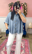 Load image into Gallery viewer, Spring Denim Top