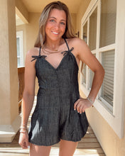 Load image into Gallery viewer, Dark Denim Romper