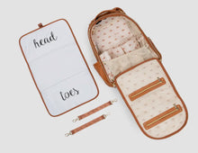 Load image into Gallery viewer, Itzy Ritzy Cognac Plus Diaper Bag