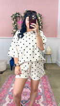 Load image into Gallery viewer, Cream Polka Dot Set