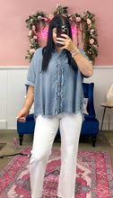 Load image into Gallery viewer, Spring Denim Top