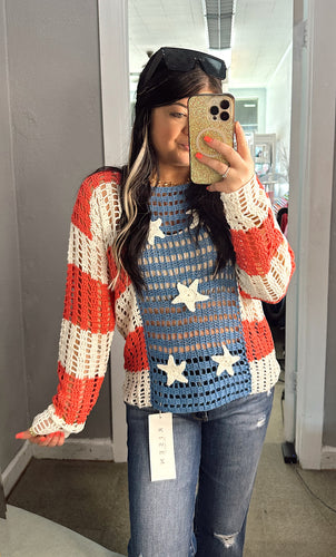 Patriotic Swimsuit Coverup