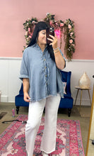 Load image into Gallery viewer, Spring Denim Top