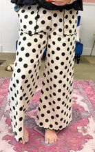 Load image into Gallery viewer, Polka Dot Linen Pants