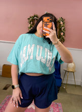 Load image into Gallery viewer, Mint White Camo Lulu Mac Tee