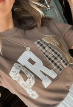 Load image into Gallery viewer, Embroidered Patch Pray Tee