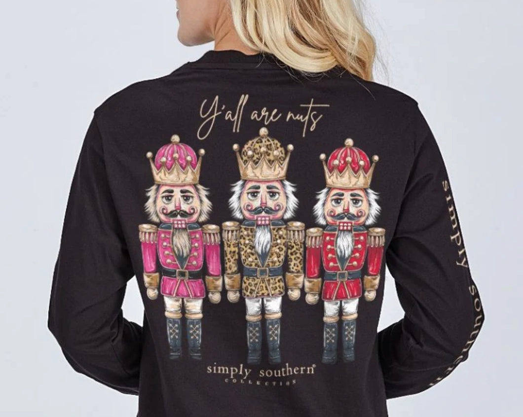 Simply Southern Leopard Nutcracker Tee