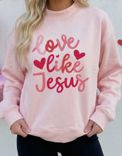 Load image into Gallery viewer, Love Like Jesus Mock Neck