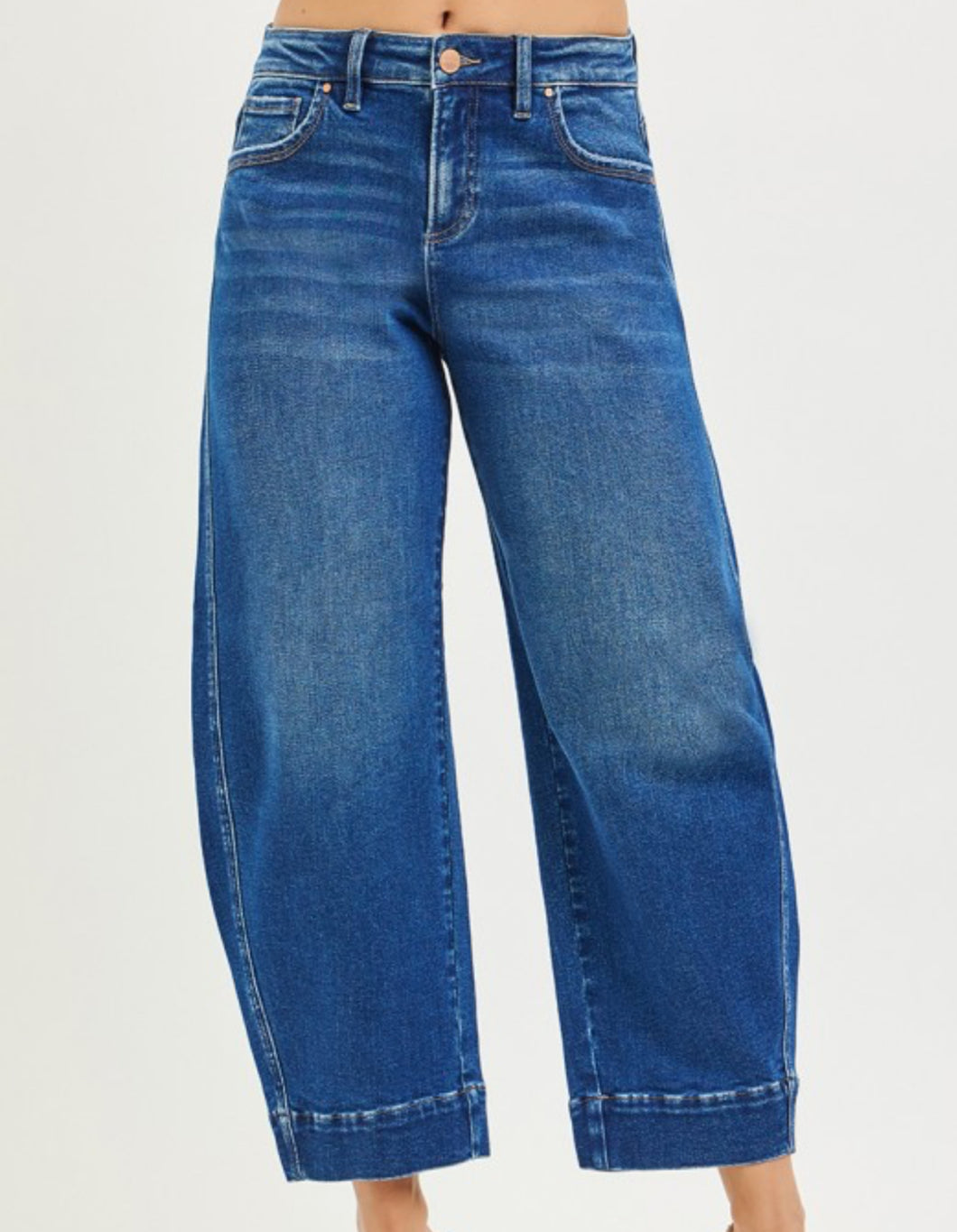 Risen Dark Barrel Jeans