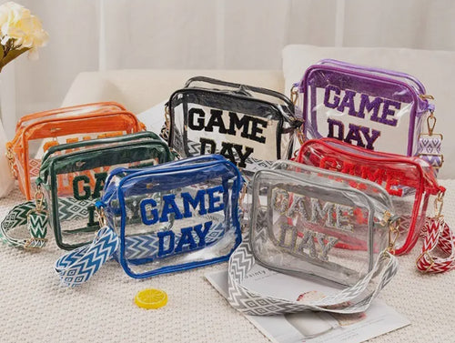 Clear Game Day Purses