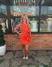 Load image into Gallery viewer, One Shoulder Game Day Dress