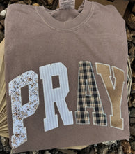 Load image into Gallery viewer, Embroidered Patch Pray Tee