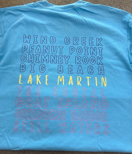 Lake Martin Places Sky Blue