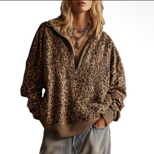 Load image into Gallery viewer, Leopard print pullover