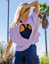 Load image into Gallery viewer, Sweet Lilac Open Back Top